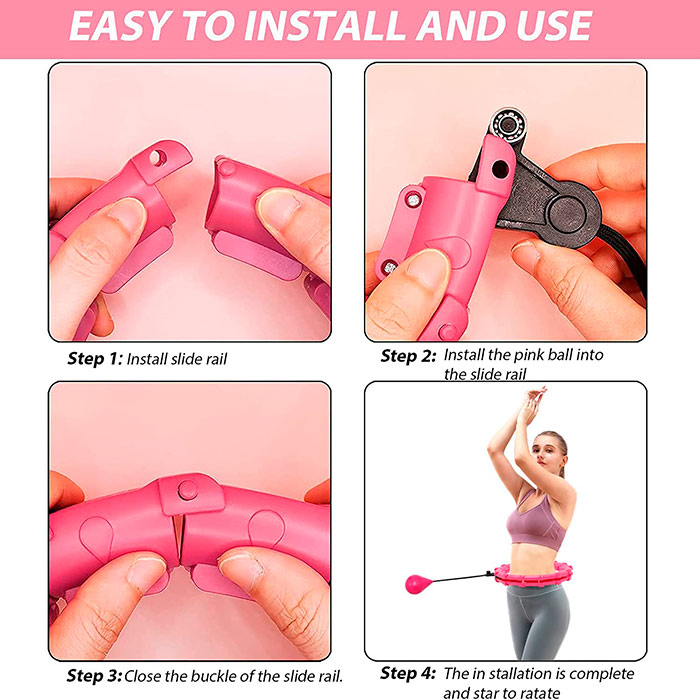 SpinningHoop, a flexible hula hoop with weights - Image 6