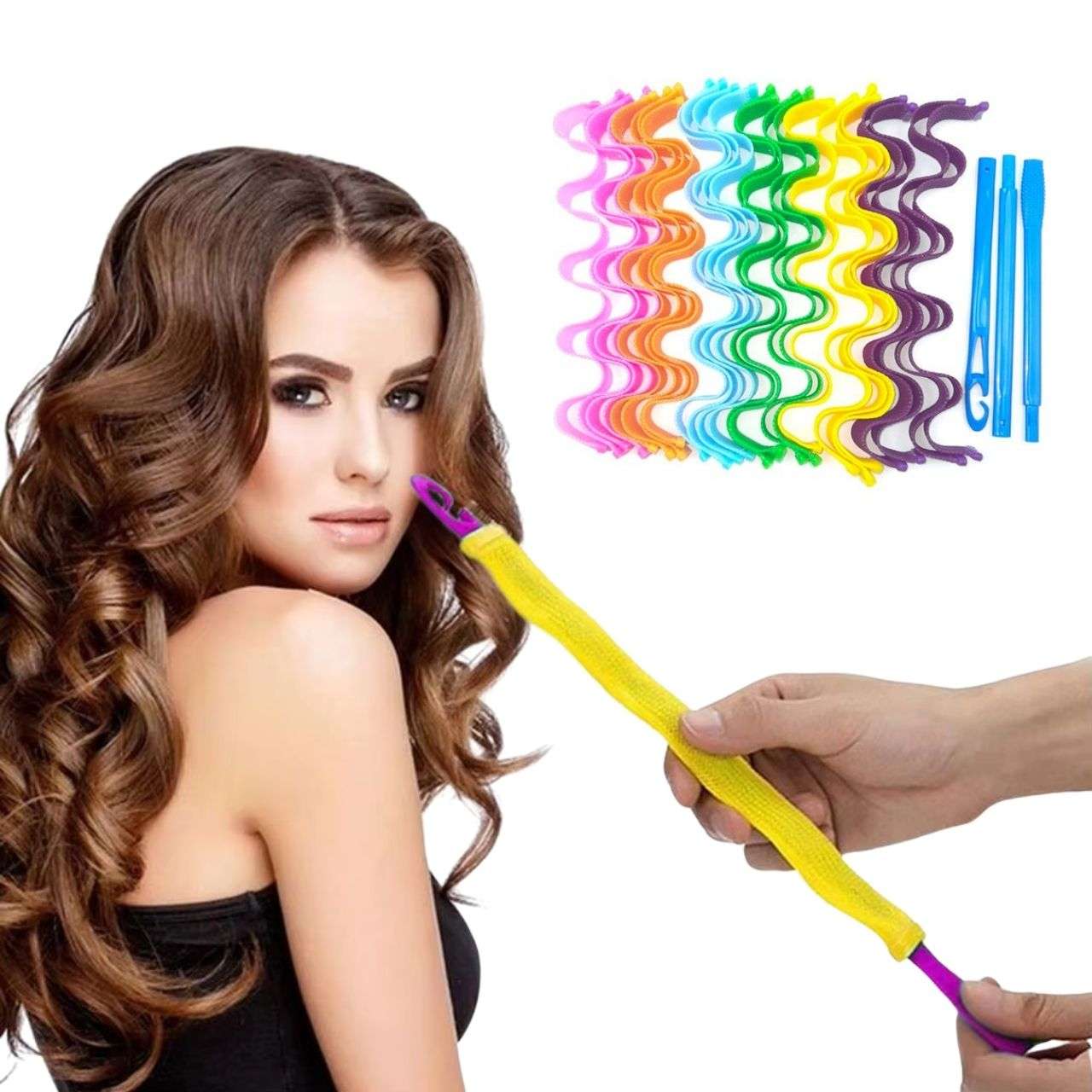 Spiraly, 12-piece set of hair curling tools - Image 3