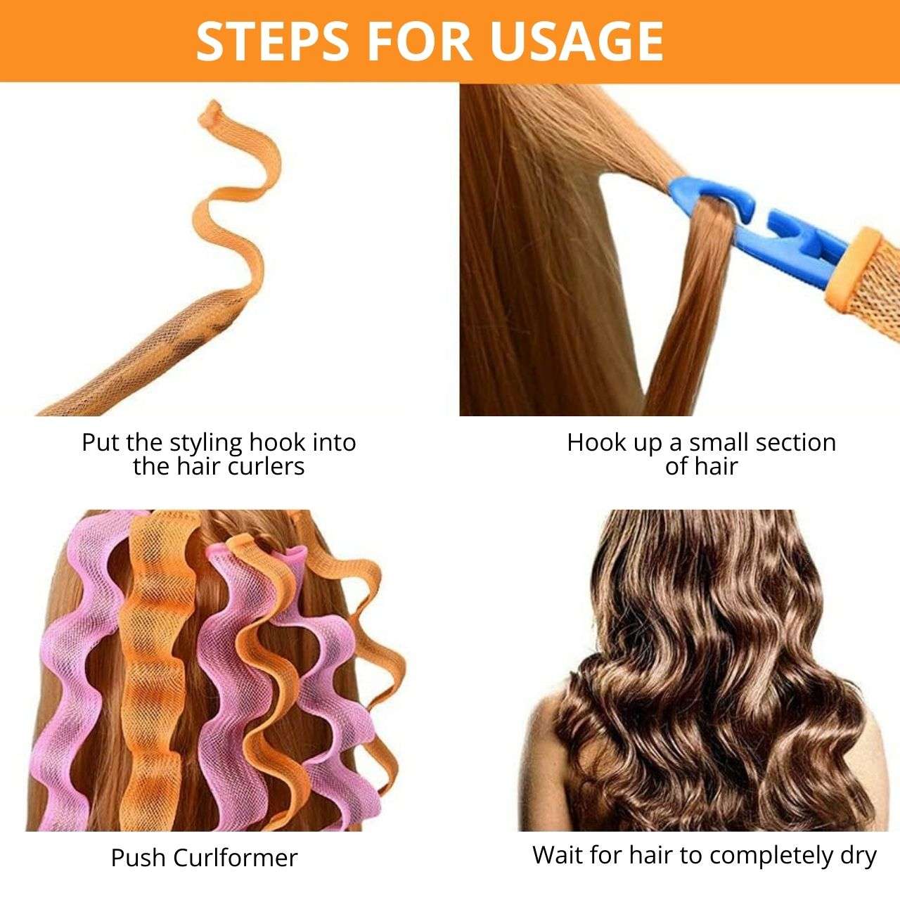 Spiraly, 12-piece set of hair curling tools - Image 4