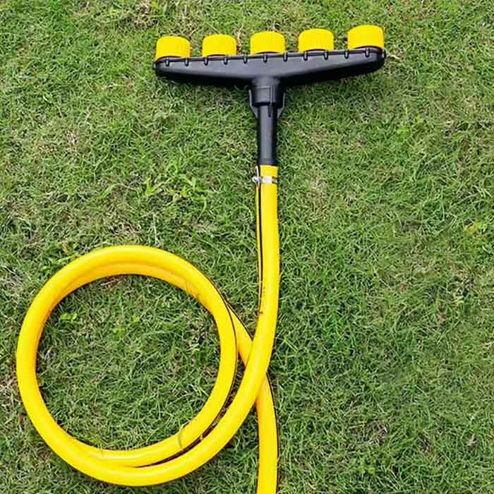 5 nozzles for optimum watering!