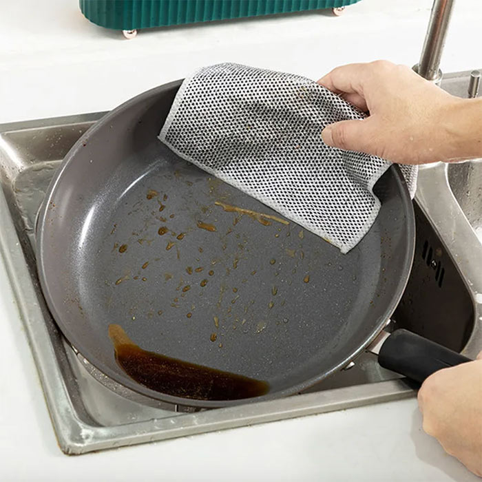 SteelCloths, sturdy cloths for cleaning stubborn stains (4 pcs) - Image 5