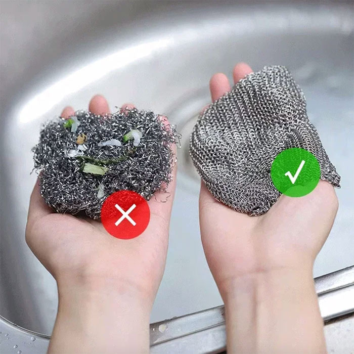 SteelCloths, sturdy cloths for cleaning stubborn stains (4 pcs) - Image 7