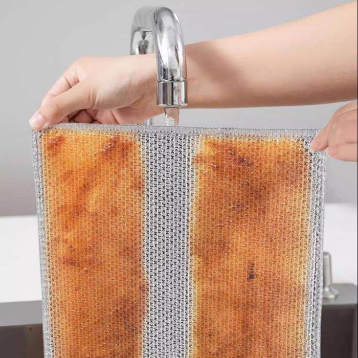 SteelCloths, sturdy cloths for cleaning stubborn stains (4 pcs) - Image 8