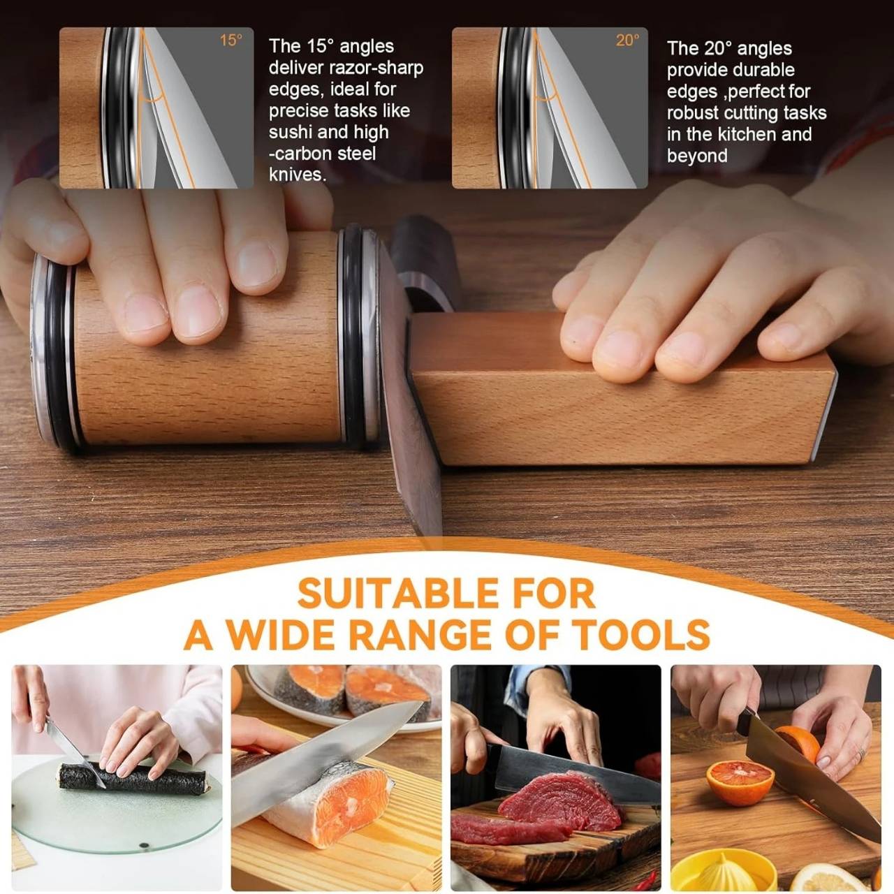 StoneKit, a double-angle knife sharpening tool - Image 4