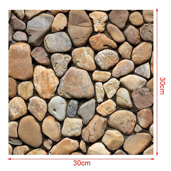 Stones3DWallpaper, three-dimensional wall stickers in stone imitation (10 pcs.) - Image 6