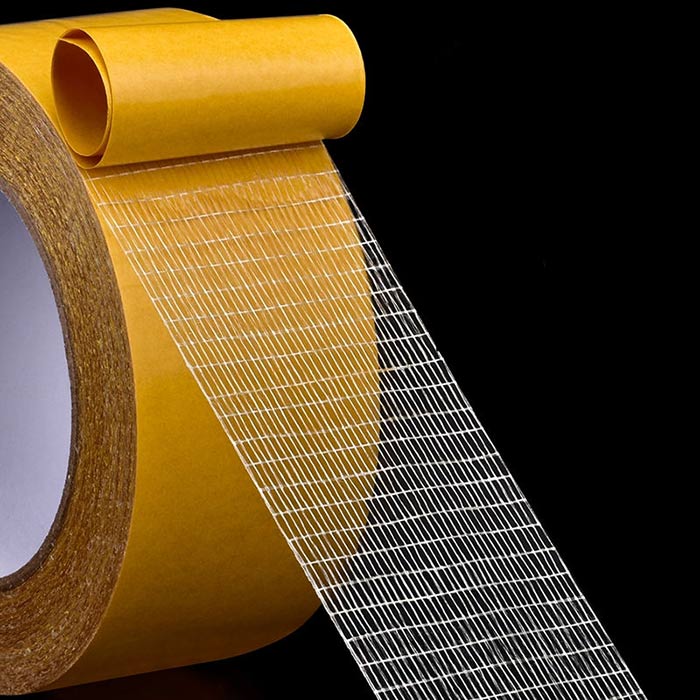 Extremely strong double-sided adhesive for securely fixing objects.