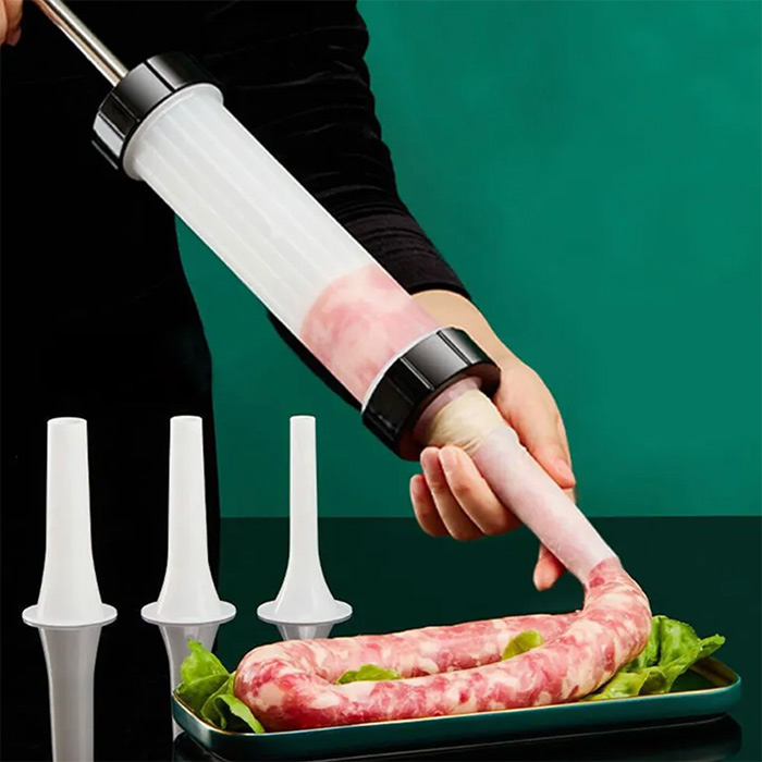 The Sausage Stuffing Machine is extremely easy to use!