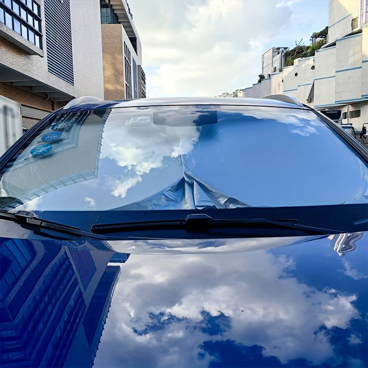 SunVisor, retractable car windscreen sunshade
