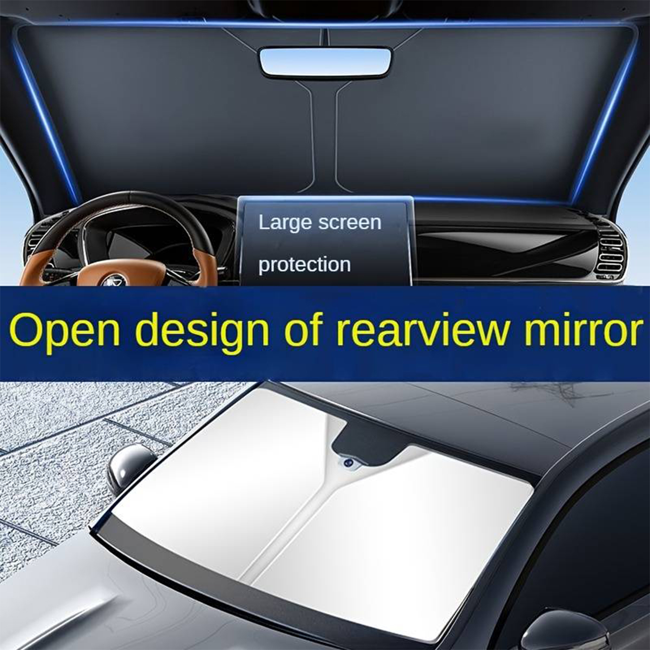 SunVisor, retractable car windscreen sunshade - Image 7