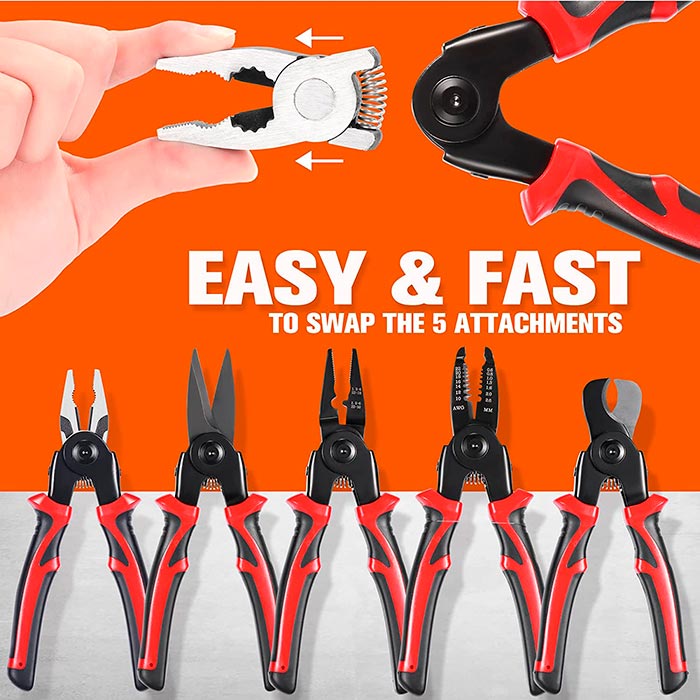 SwapPliers, 5-in-1 universal pliers - Image 3
