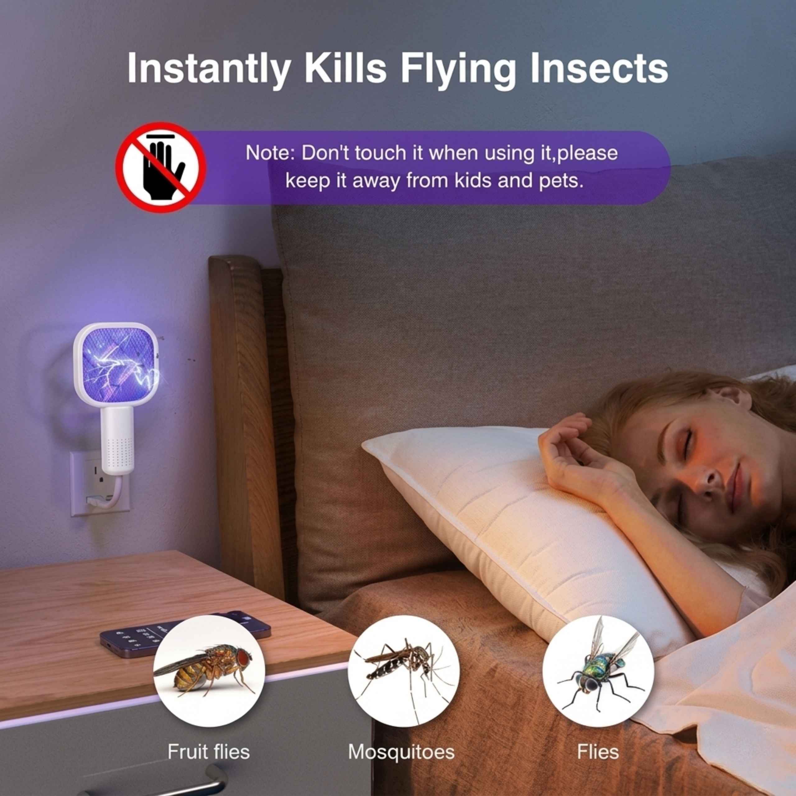 Effective protection against mosquitoes in the evening and at night
