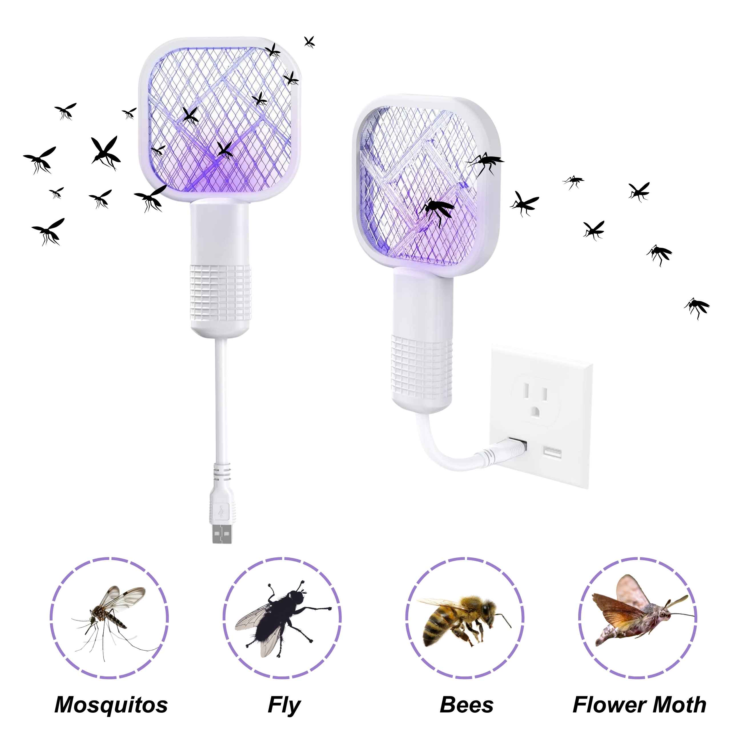 It also works against other flying insects