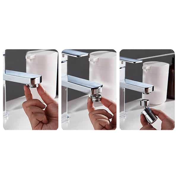 TapStar, tap with 720° rotating spray head - Image 6