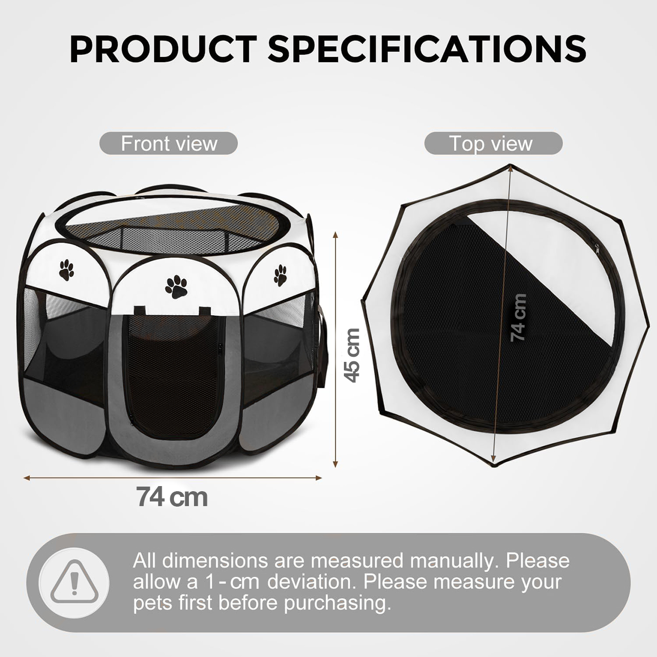 Made of high quality, scratch-resistant fabric.