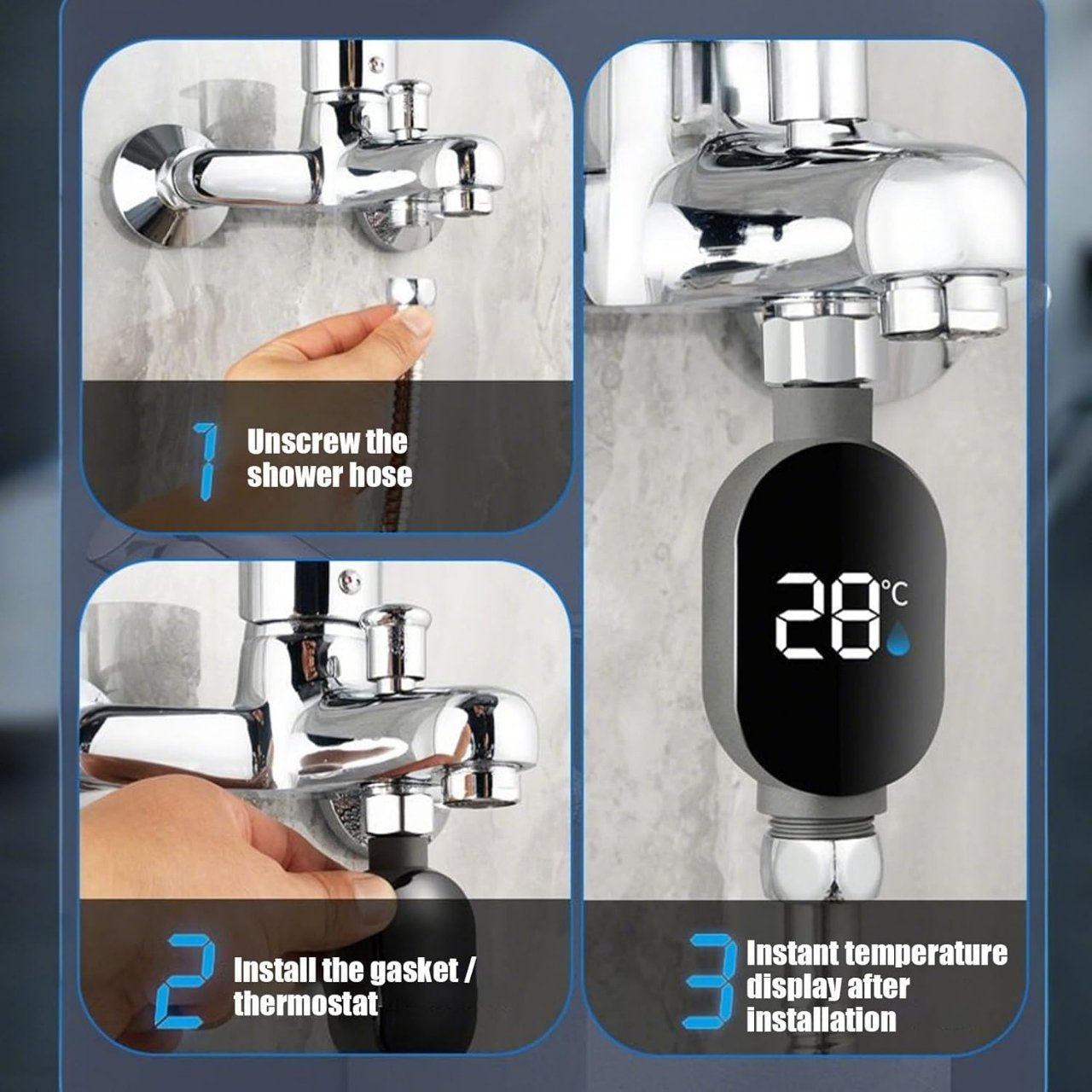 ThermFlow, the smart LED shower thermometer - Image 7