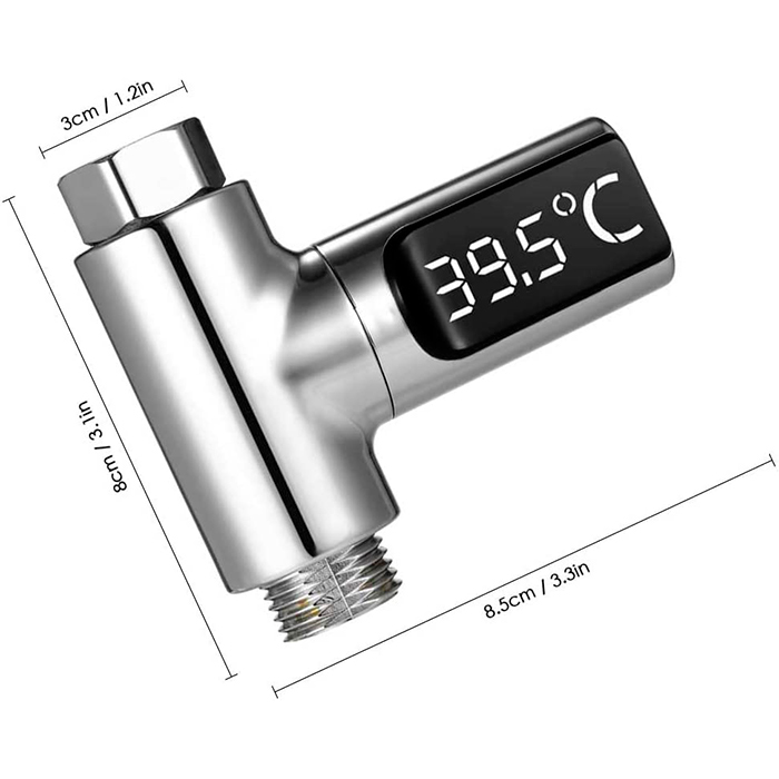 ThermometerShower, the water thermometer you put between the hose and faucet - Image 2