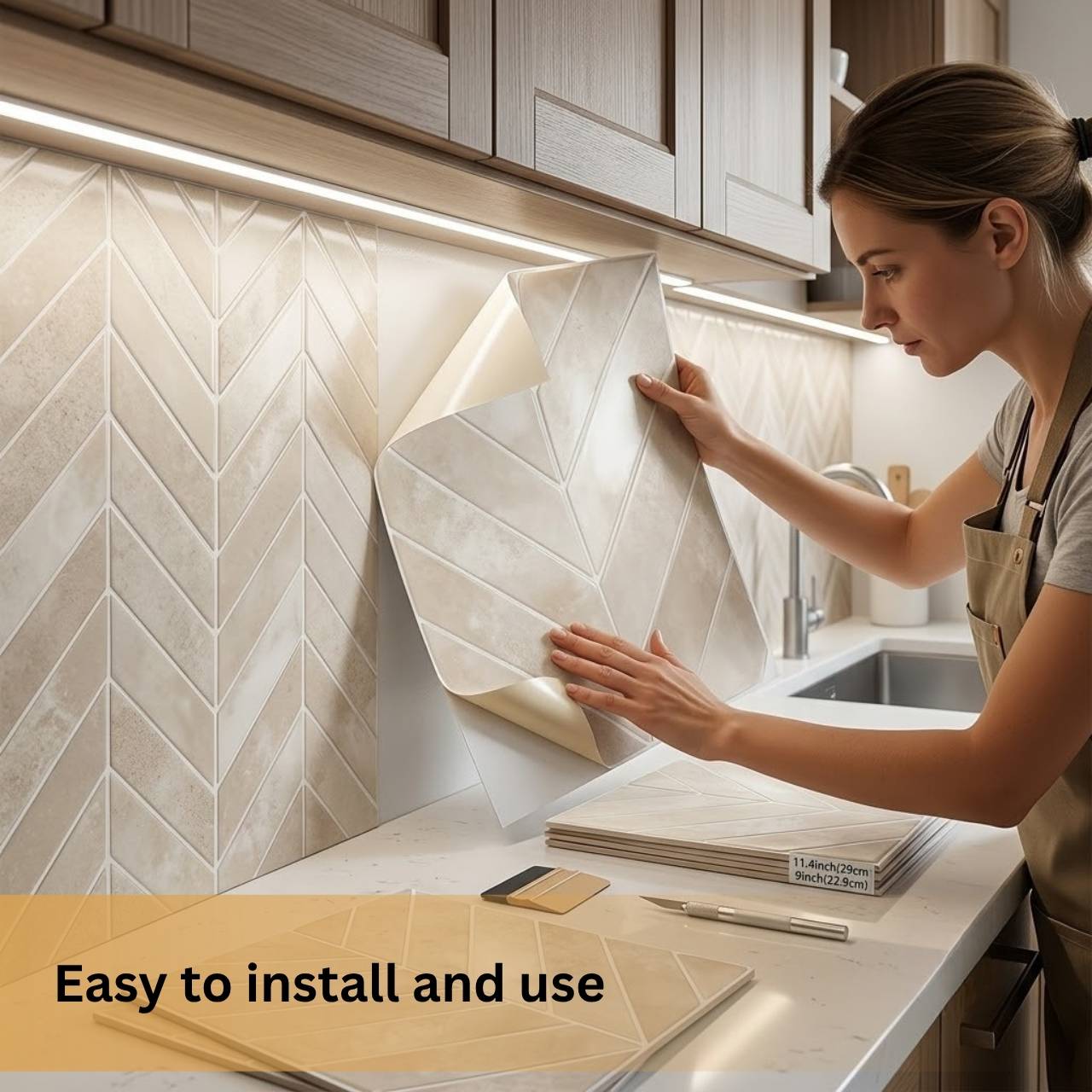 Self-adhesive 3D wall tiles, TileStickers - Image 4