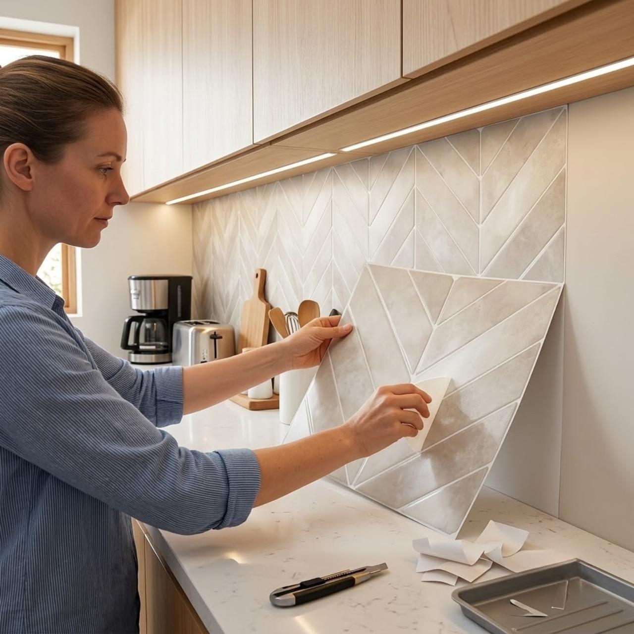 Self-adhesive 3D wall tiles, TileStickers - Image 5