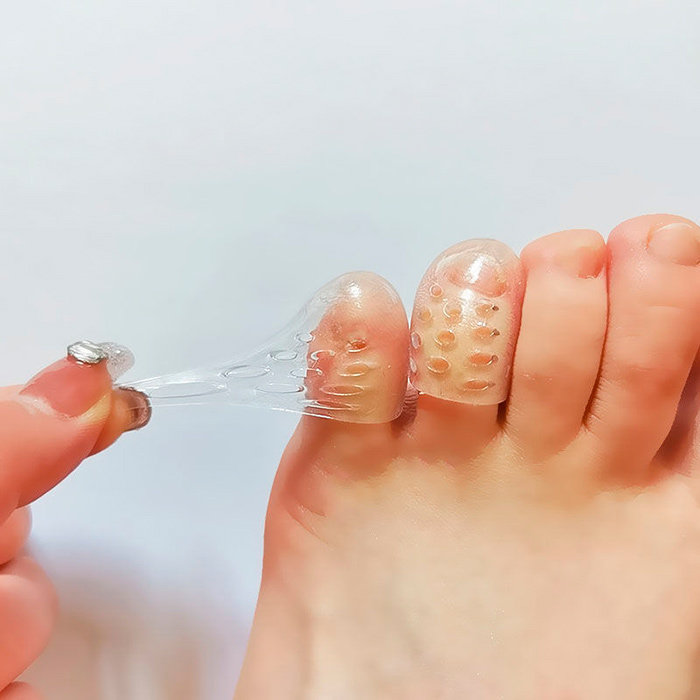 Toe protection makes wearing any shoe comfortable!
