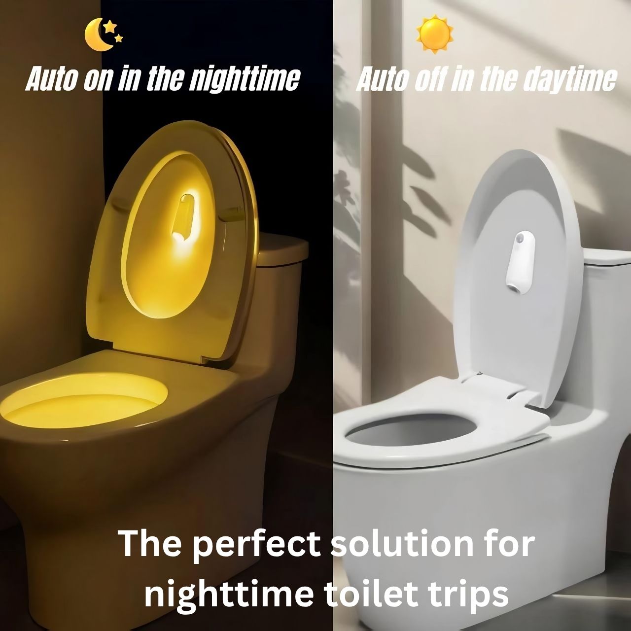 LED motion sensor light for toilet and home, Toily - Image 4