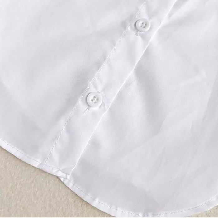 TopCollar, women's shirt collar (black and white) - Image 5