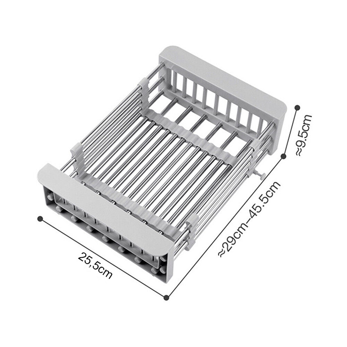 TopDrain, the flexible drainer for drying dishes and washing food - Image 2