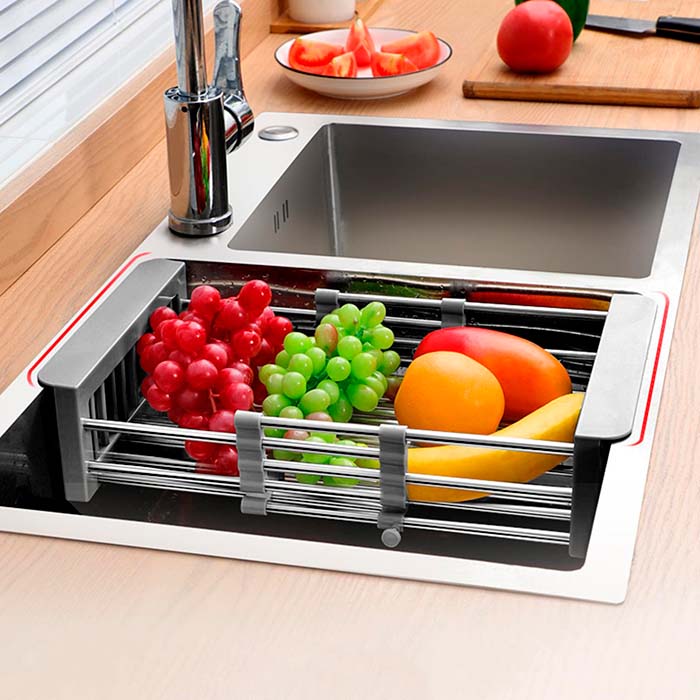 TopDrain, the flexible drainer for drying dishes and washing food - Image 3