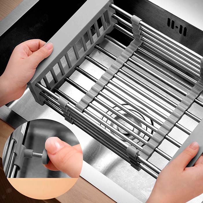 TopDrain, the flexible drainer for drying dishes and washing food - Image 5
