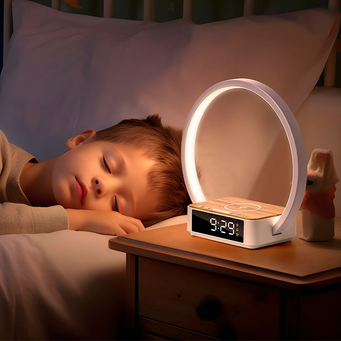 The LED lamp is touch controllable!