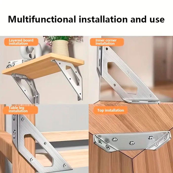 Trapez, support brackets with fixing screws (10 pieces) - Image 6