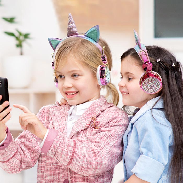 UnicornBuds, wireless baby headphones with the look of a unicorn - Image 2