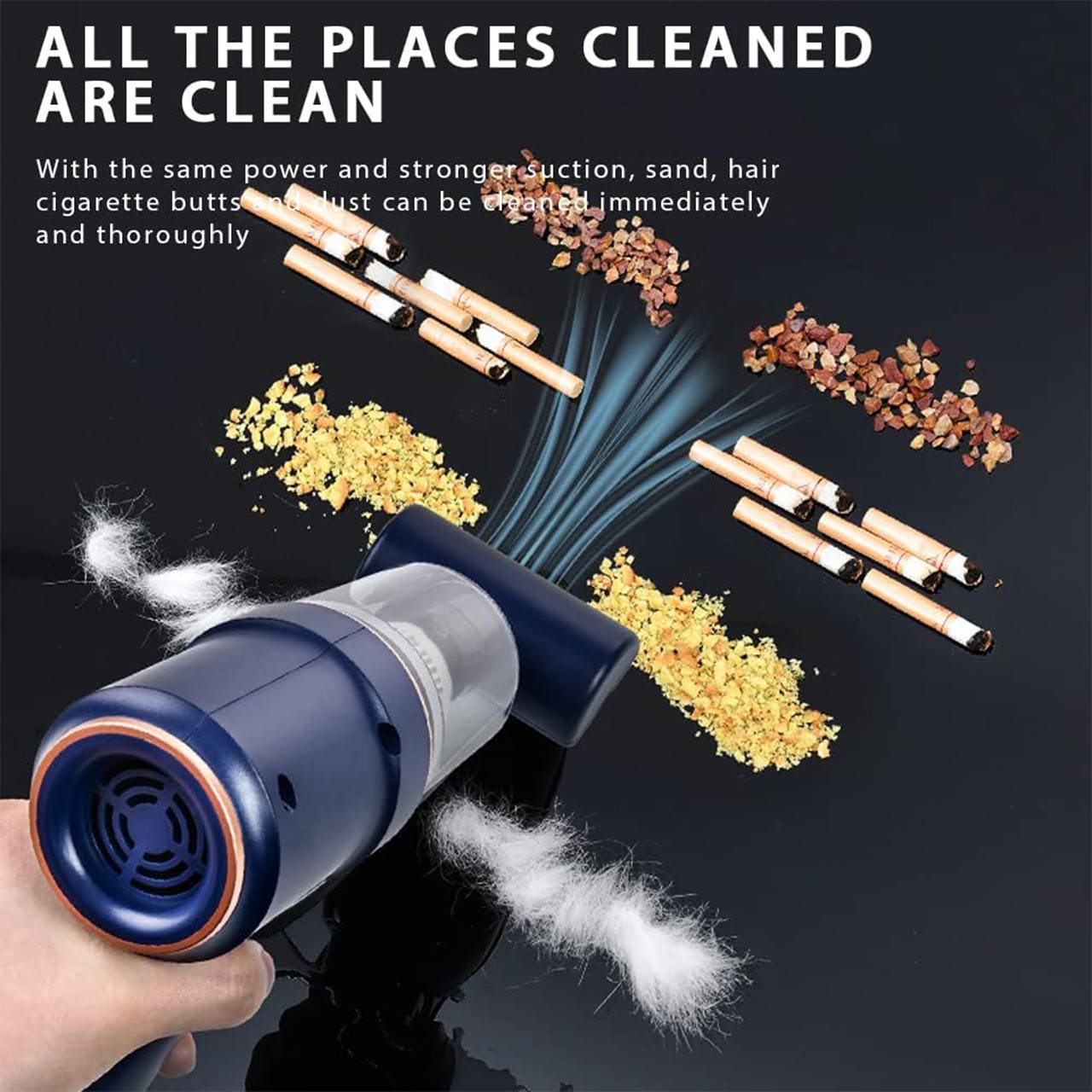 VacBlow, 2in1 cordless handheld vacuum cleaner and blower - Image 2