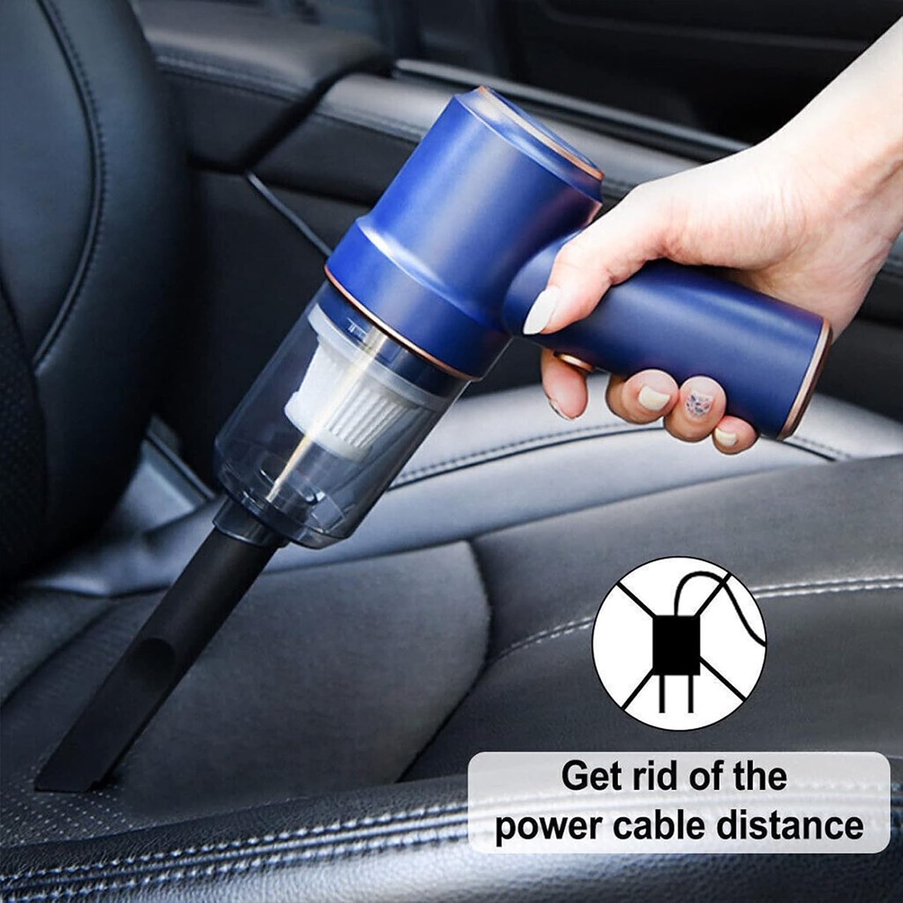 VacBlow, 2in1 cordless handheld vacuum cleaner and blower - Image 3