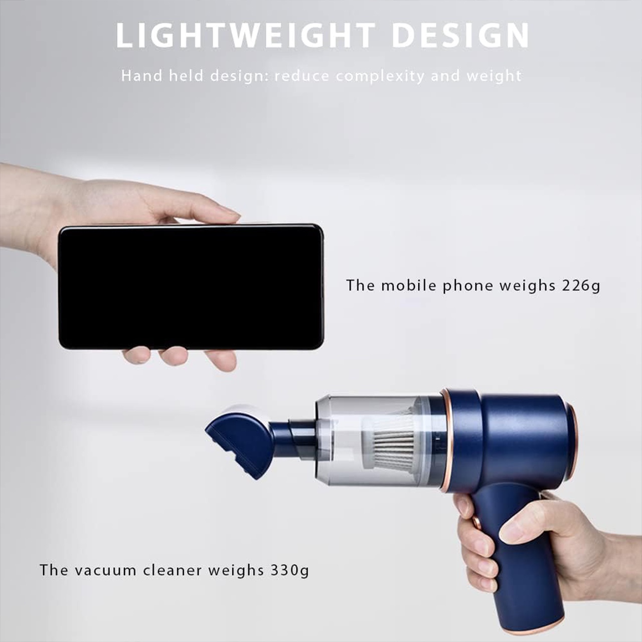 VacBlow, 2in1 cordless handheld vacuum cleaner and blower - Image 7