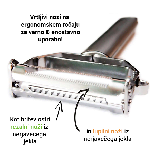 Vegistar, the ultimate peeler and slicer for vegetables and fruit + FREE recipe e-book - Image 4
