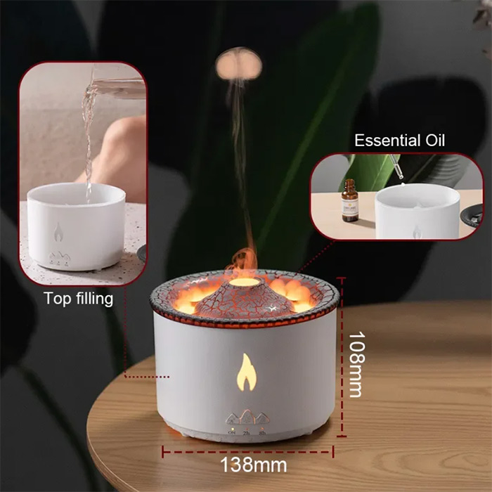 Volcano, a diffuser with the look of a volcano - Image 2