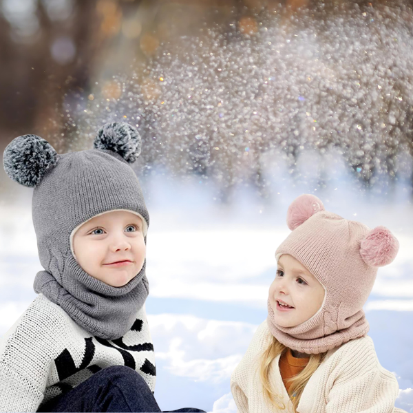 CozySnug kids' hat with scarf - Image 8