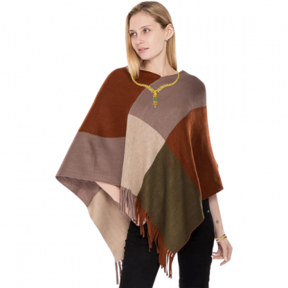 Elegant wool-blend shawl - Image 2