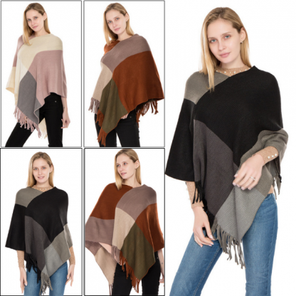 Elegant wool-blend shawl - Image 4