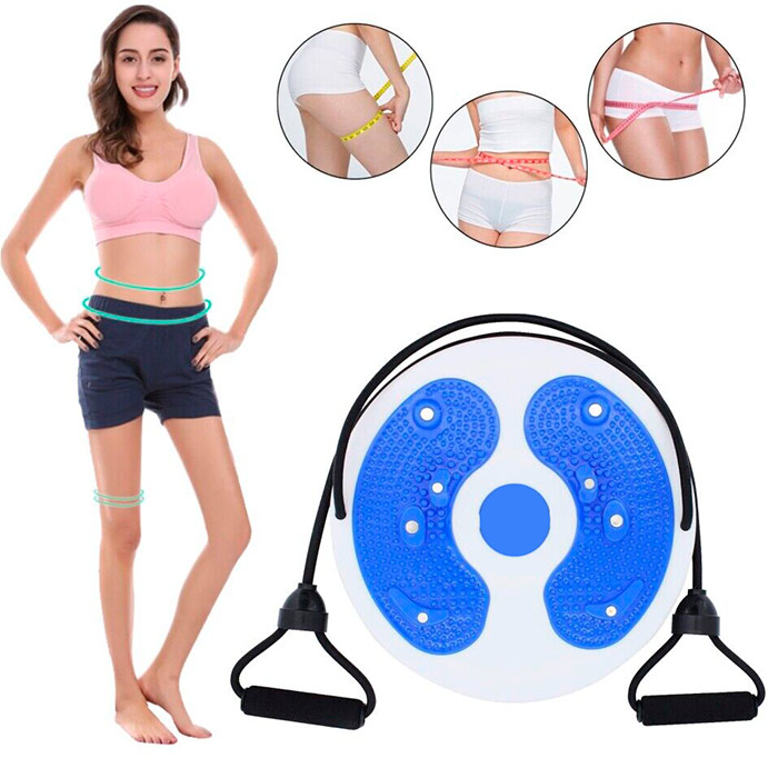 The Twister with elastic bands gives you the perfect full-body workout - a fit body, stronger muscles and a slimmer waist!