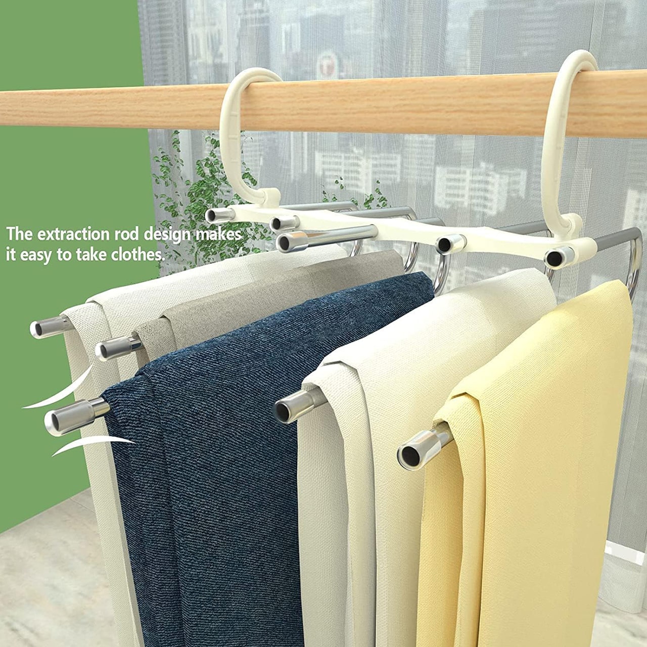 WardrobeRack, 5-part hanger - Image 5