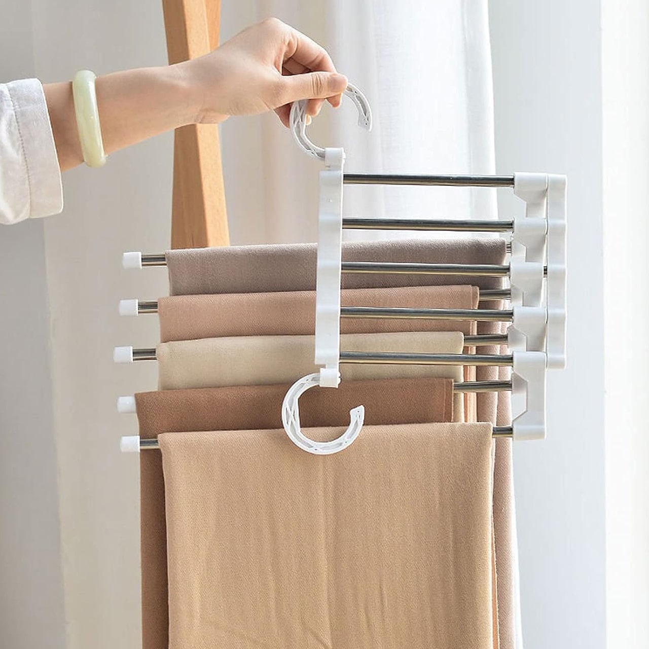 WardrobeRack, 5-part hanger - Image 9