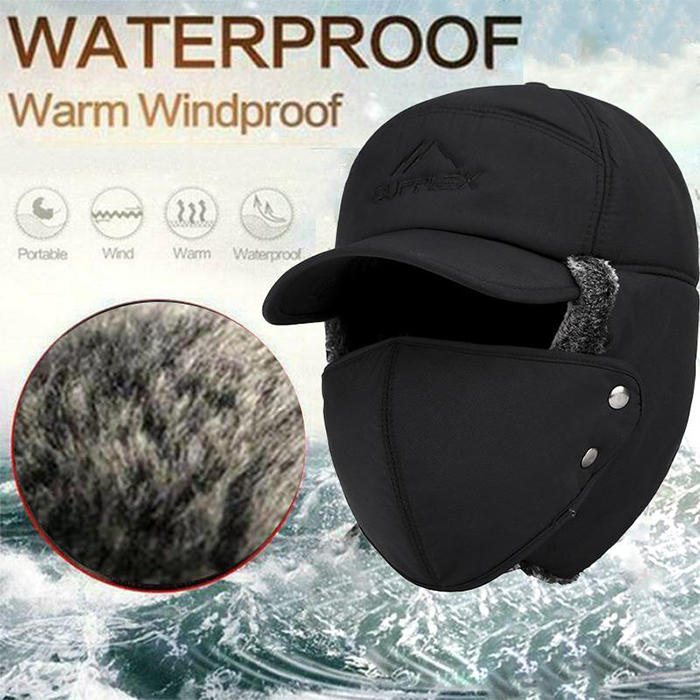 WarmCap – warm hat with ear and chin protection - Image 8
