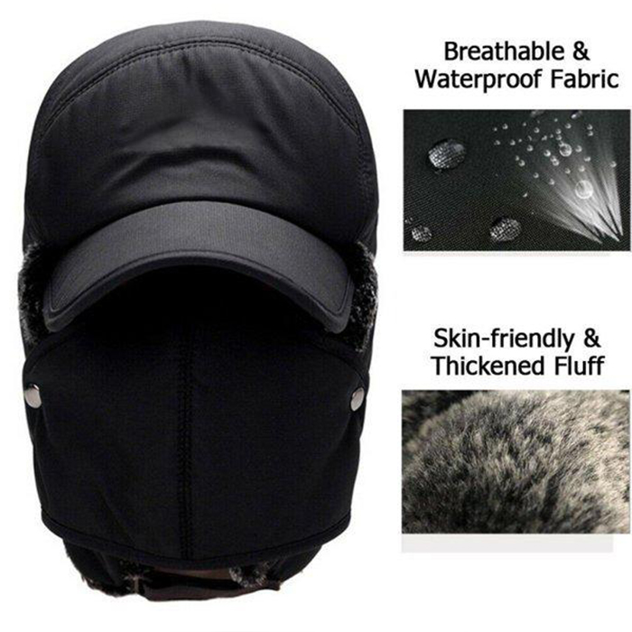 WarmCap – warm hat with ear and chin protection - Image 10