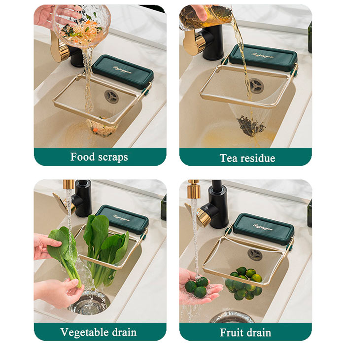 WasteStrainer, a holder with a mesh to be placed on the kitchen sink - Image 8