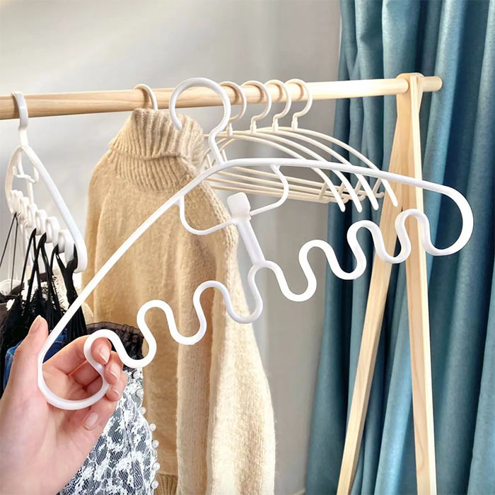 WavyHanger, hanger for hanging several items at once (10 pieces) - Image 3