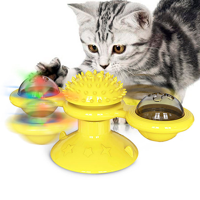 The cat toy will relieve anxiety, stimulate natural instincts, improve your cat's IQ and ensure dental hygiene!