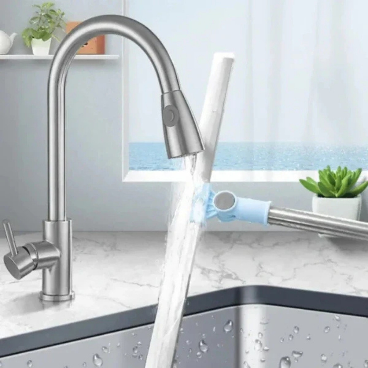 Wipsy, 2in1 broom and wiper with rotating head - Image 3