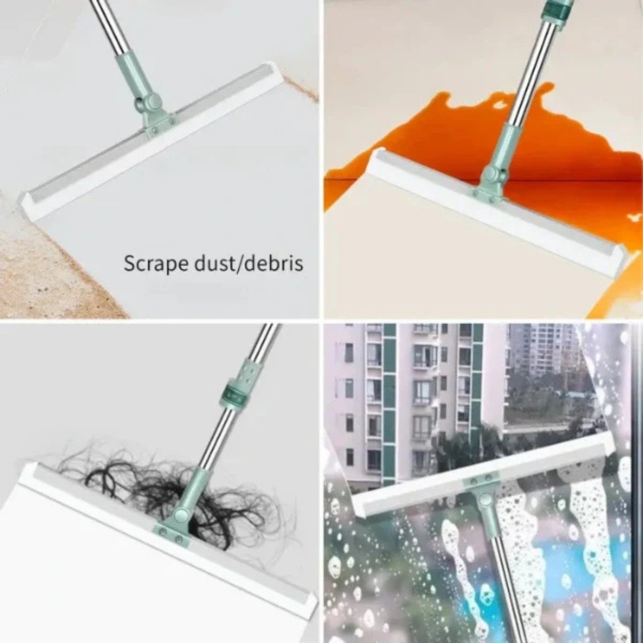 Wipsy, 2in1 broom and wiper with rotating head - Image 5
