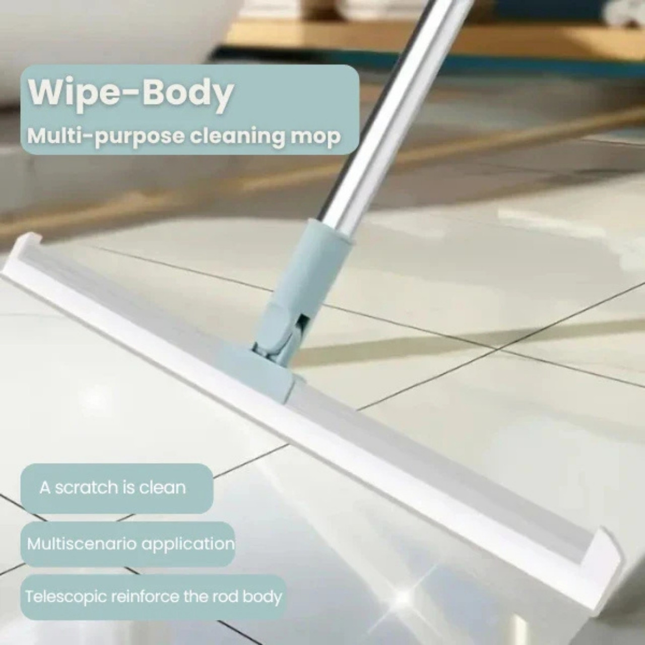 Wipsy, 2in1 broom and wiper with rotating head - Image 9